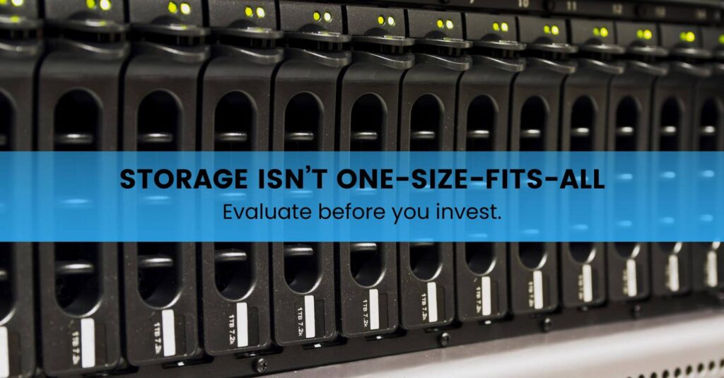 Storage isn't one-size-fits-all - Sanity eBook Image