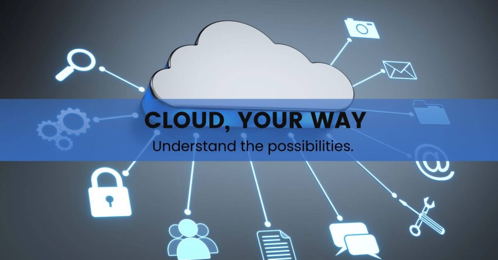 Cloud, Your Way. - Sanity Solutions eBook Image