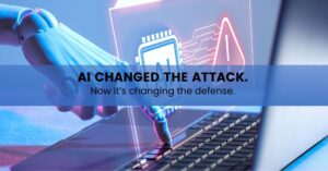 AI changed the attack- Sanity Solutions blog Image