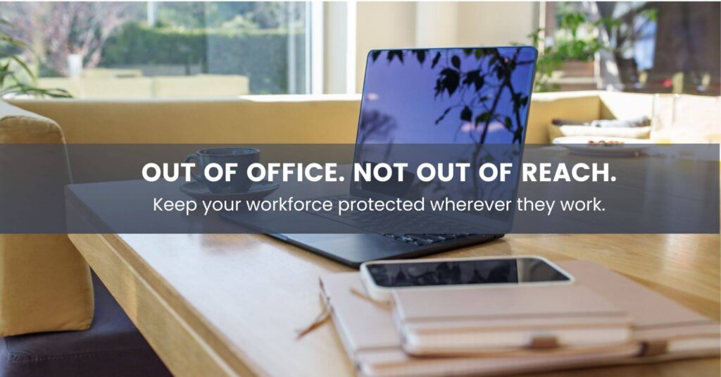 Out of office. not out of reach - Sanity Solutions blog Image