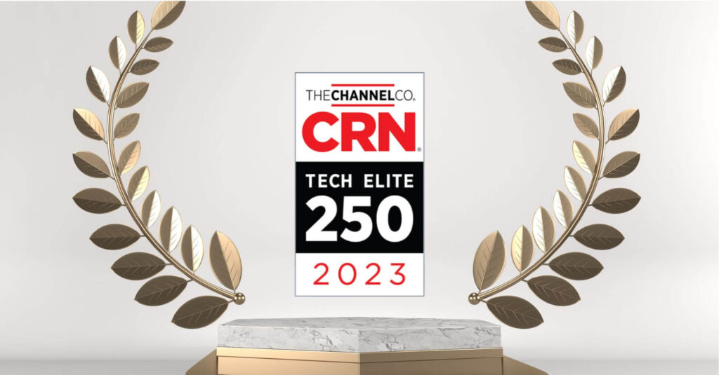 CRN Tech Elite 2023 - Sanity Solutions blog Image