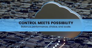 Control meets possibility- Sanity Solutions Blog Image
