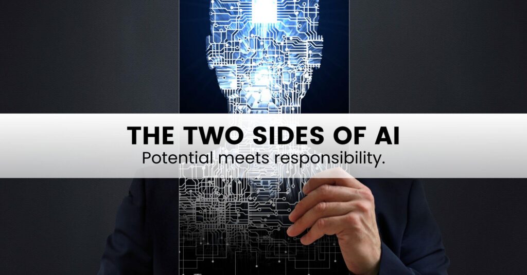 The two sides of AI - Sanity Solutions Blog Image