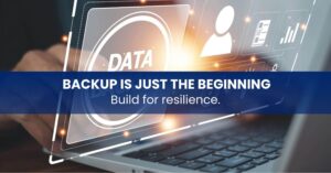Backup is just the beginning - Sanity Solutions Blog Image