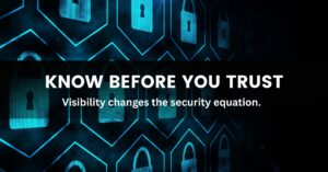 Know before you trust- Sanity Solutions Blog Image