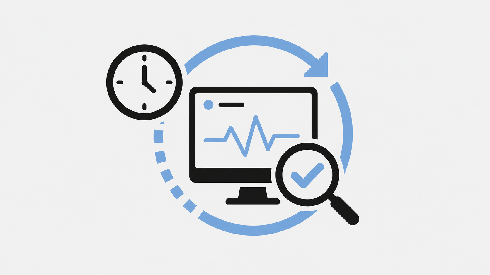 24 /7 Monitoring Graphic